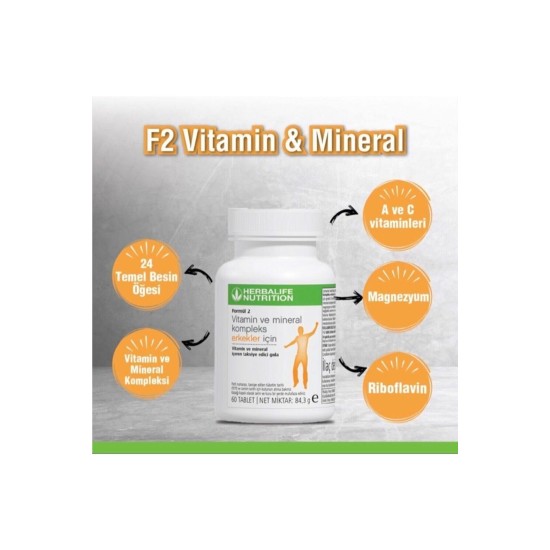 HERBALİFE FORMUL 2 ERKEK VİTAMİNİ